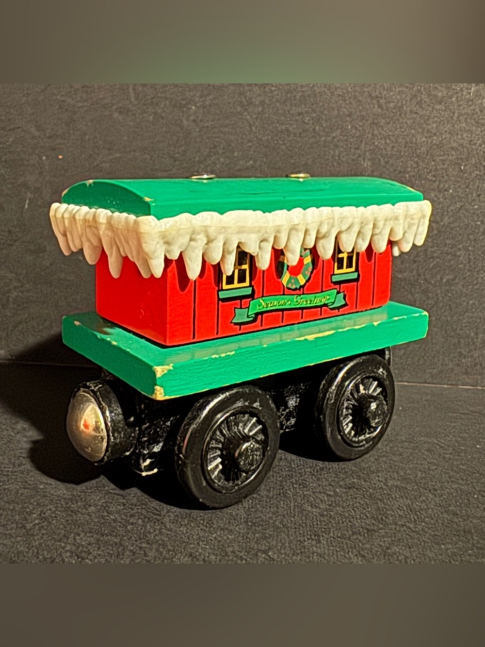 WINTER CABOOSE - Thomas Wooden Railway Train